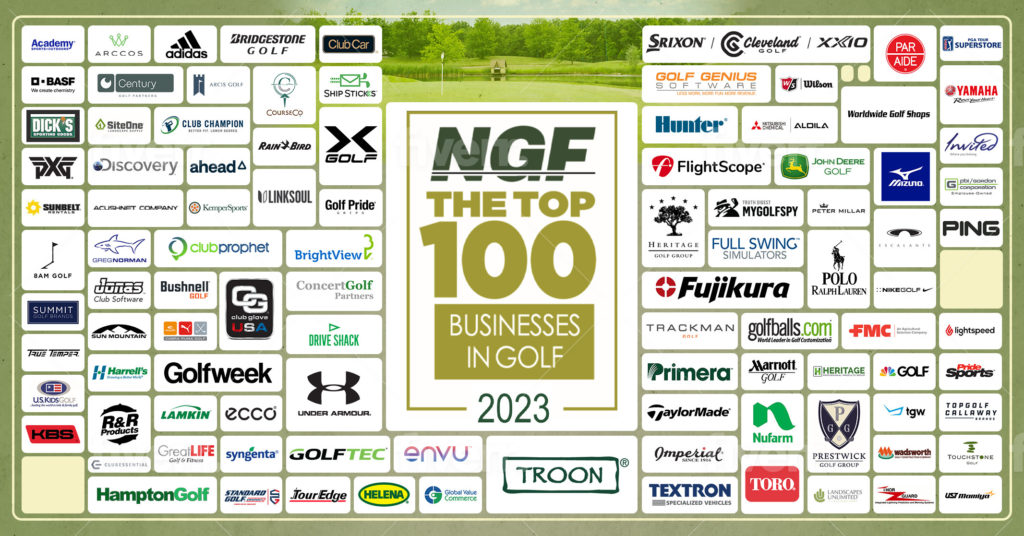 The 2023 NGF GOLF 100 Revealed National Golf Foundation