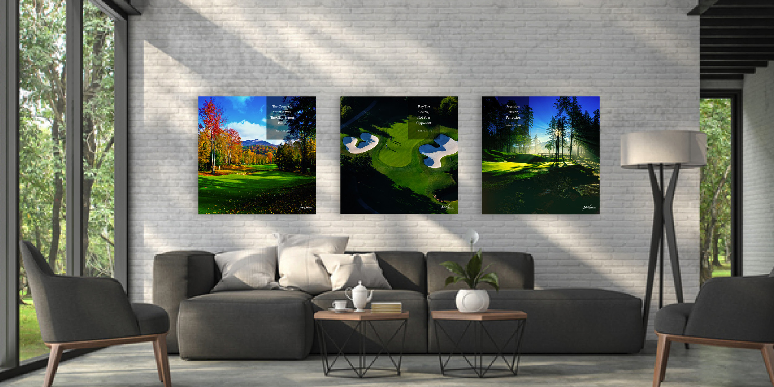 The Art of Golf can Elevate Your Home, Office, or Clubhouse Space